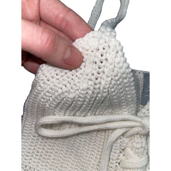 Crochet knitted top bra top - Picture 4 of 5